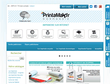Tablet Screenshot of printamax.fr